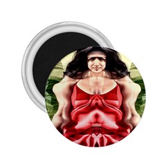 Cubist Woman 2 25  Button Magnet by icarusismartdesigns