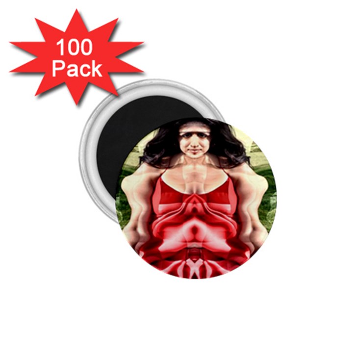 Cubist Woman 1.75  Button Magnet (100 pack)