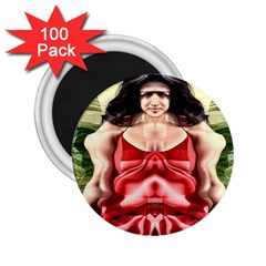 Cubist Woman 2 25  Button Magnet (100 Pack) by icarusismartdesigns