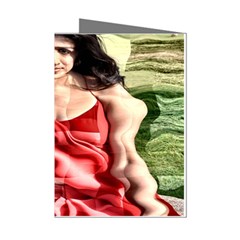 Cubist Woman Mini Greeting Card (8 Pack) by icarusismartdesigns