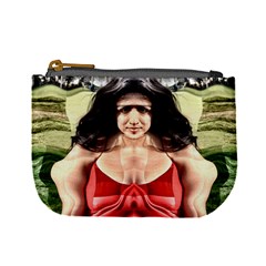 Cubist Woman Coin Change Purse by icarusismartdesigns