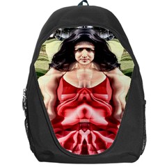 Cubist Woman Backpack Bag by icarusismartdesigns