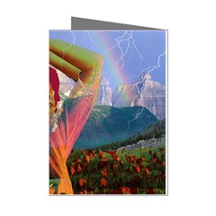 Fusion With The Landscape Mini Greeting Card (8 Pack) by icarusismartdesigns