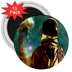 Lost In The Starmaker 3  Button Magnet (10 Pack) by icarusismartdesigns