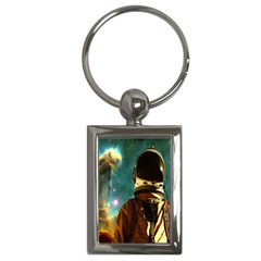 Lost In The Starmaker Key Chain (rectangle) by icarusismartdesigns