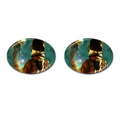 Lost In The Starmaker Cufflinks (oval) by icarusismartdesigns