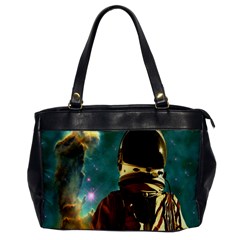 Lost In The Starmaker Oversize Office Handbag (one Side) by icarusismartdesigns