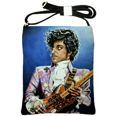 His Royal Purpleness Shoulder Sling Bag by retz