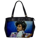 His Royal Purpleness Oversize Office Handbag (One Side) Front