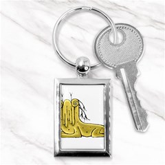 Fantasy Cute Monster Character 2 Key Chain (rectangle) by dflcprints