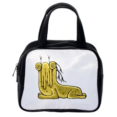 Fantasy Cute Monster Character 2 Classic Handbag (one Side) by dflcprints