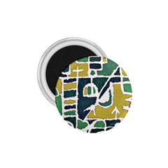 Colorful Tribal Abstract Pattern 1 75  Button Magnet by dflcprints