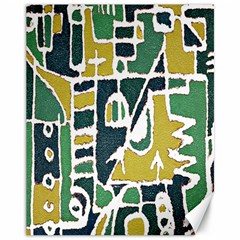 Colorful Tribal Abstract Pattern Canvas 11  X 14  (unframed) by dflcprints