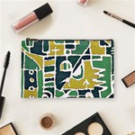 Colorful Tribal Abstract Pattern Cosmetic Bag (Medium) Front