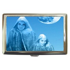 Full Moon Rising Cigarette Money Case by icarusismartdesigns