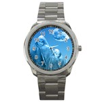 Full Moon Rising Sport Metal Watch Front