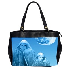 Full Moon Rising Oversize Office Handbag (two Sides) by icarusismartdesigns