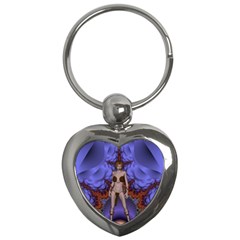 Chaos Key Chain (heart) by icarusismartdesigns