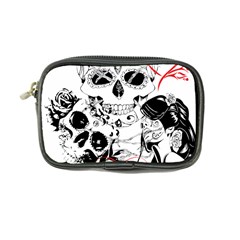 Skull Love Affair Coin Purse by vividaudacity