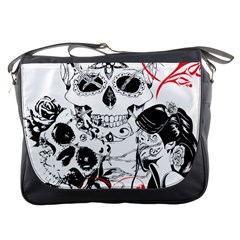 Skull Love Affair Messenger Bag