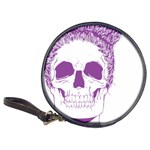 Purple Skull Bun Up CD Wallet Front