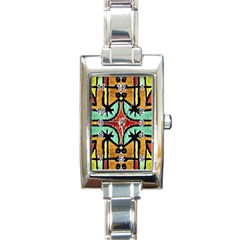 Lap Rectangular Italian Charm Watch by dflcprints