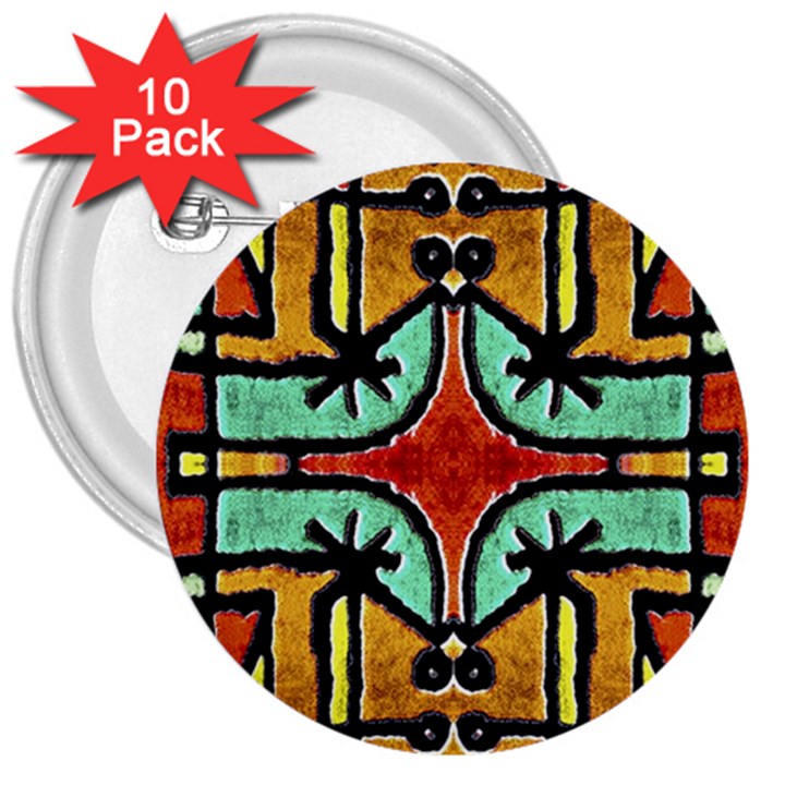 Lap 3  Button (10 pack)