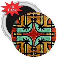 Lap 3  Button Magnet (10 Pack) by dflcprints