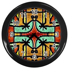 Lap Wall Clock (black) by dflcprints