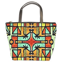 Lap Bucket Handbag by dflcprints