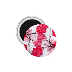 Floral Print Swirls Decorative Design 1 75  Button Magnet by dflcprints