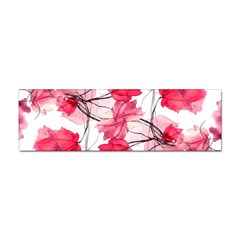 Floral Print Swirls Decorative Design Bumper Sticker by dflcprints