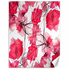 Floral Print Swirls Decorative Design Canvas 18  X 24  (unframed) by dflcprints