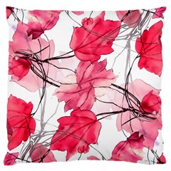 Floral Print Swirls Decorative Design Large Cushion Case (single Sided)  by dflcprints