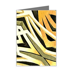 Art Print Tribal Style Pattern Mini Greeting Card by dflcprints