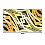 Art Print Tribal Style Pattern Business Card Holder Front