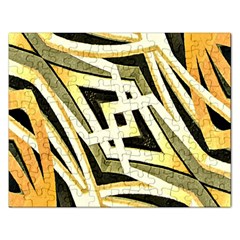 Art Print Tribal Style Pattern Jigsaw Puzzle (rectangle) by dflcprints