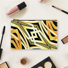 Art Print Tribal Style Pattern Cosmetic Bag (medium) by dflcprints