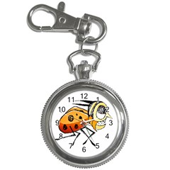 Funny Bug Running Hand Drawn Illustration Key Chain Watch by dflcprints