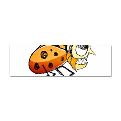 Funny Bug Running Hand Drawn Illustration Bumper Sticker 10 Pack by dflcprints