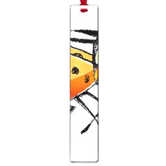 Funny Bug Running Hand Drawn Illustration Large Bookmark by dflcprints