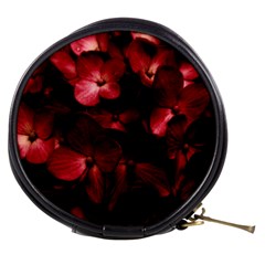 Red Flowers Bouquet In Black Background Photography Mini Makeup Case by dflcprints