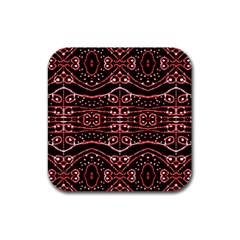 Tribal Ornate Geometric Pattern Drink Coaster (square)