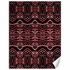 Tribal Ornate Geometric Pattern Canvas 12  X 16  (unframed) by dflcprints