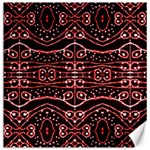 Tribal Ornate Geometric Pattern Canvas 16  x 16  (Unframed) 15.2 x15.41  Canvas - 1