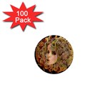 Organic Planet 1  Mini Button Magnet (100 pack) Front