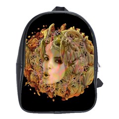 Organic Planet School Bag (large) by icarusismartdesigns