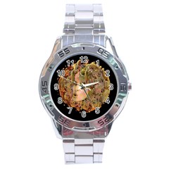 Organic Planet Stainless Steel Watch by icarusismartdesigns