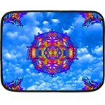 Sky Horizon Mini Fleece Blanket (Two Sided) 35 x27  Blanket Front