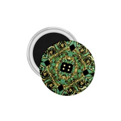 Luxury Abstract Golden Grunge Art 1 75  Button Magnet by dflcprints